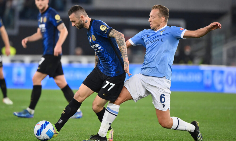 lazio inter lucas leiva brozovic