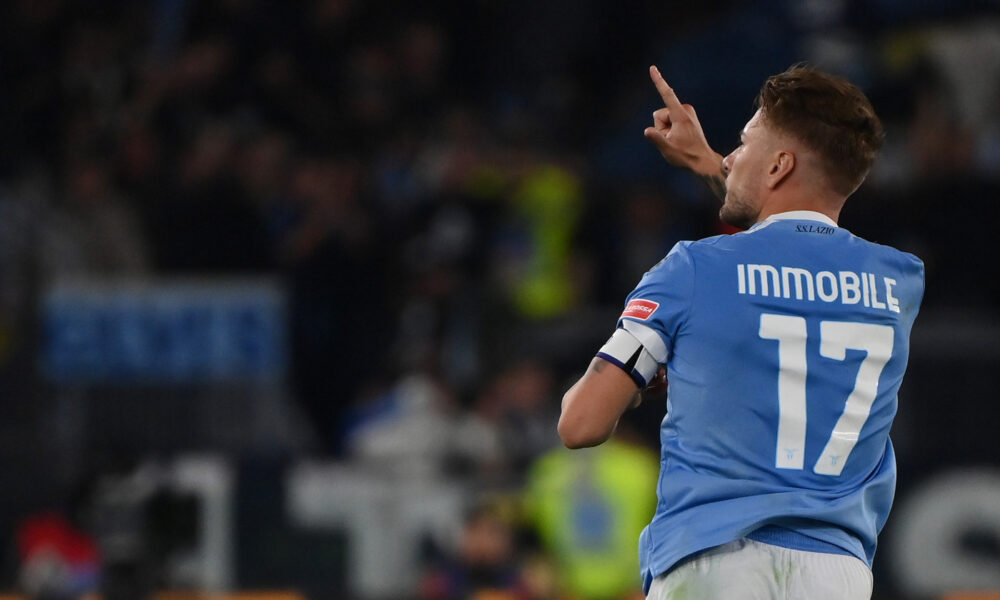 lazio inter immobile goal esultanza