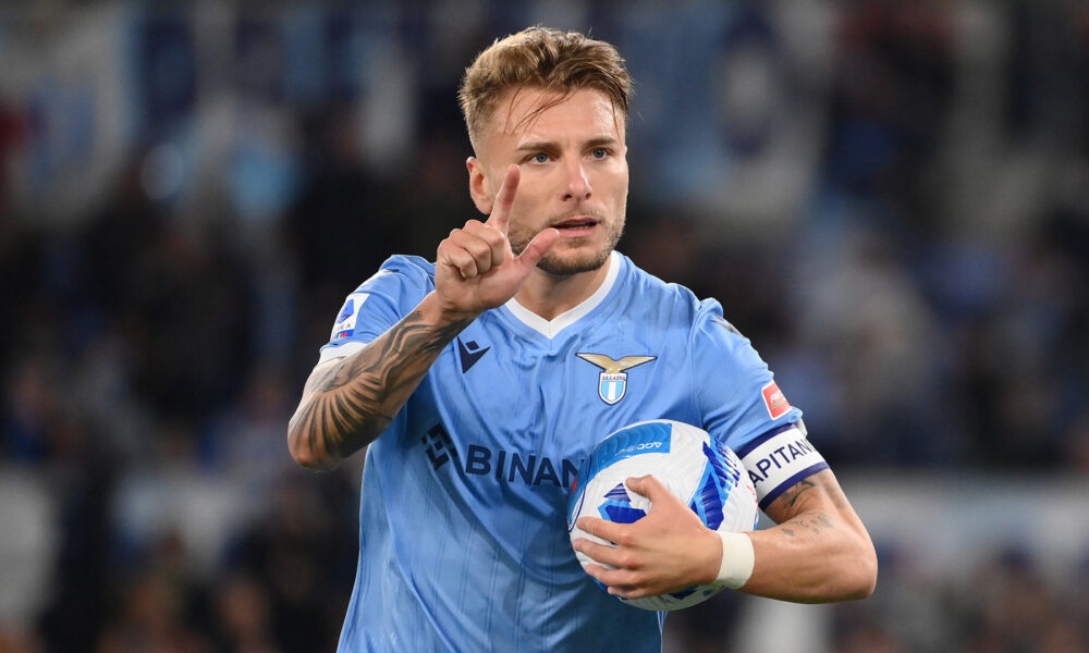 lazio inter immobile goal esultanza