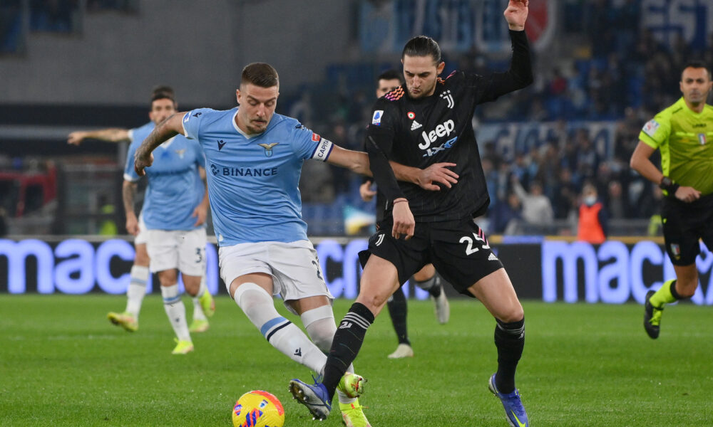 milinkovic rabiot lazio juventus