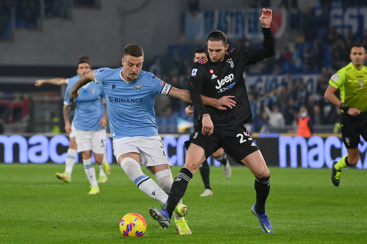 milinkovic rabiot lazio juventus