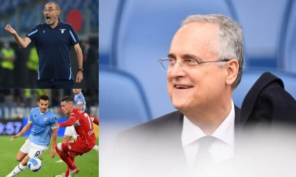 lazionews-lazio-lotito-sarri-pedro