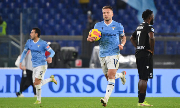 lazio udinese immobile