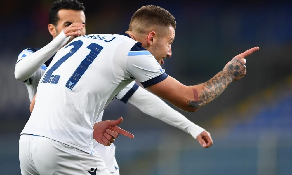 sampdoria lazio milinkovic