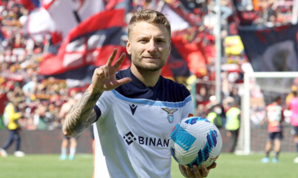 lazionewseu-lazio-immobile-genoa-tripletta