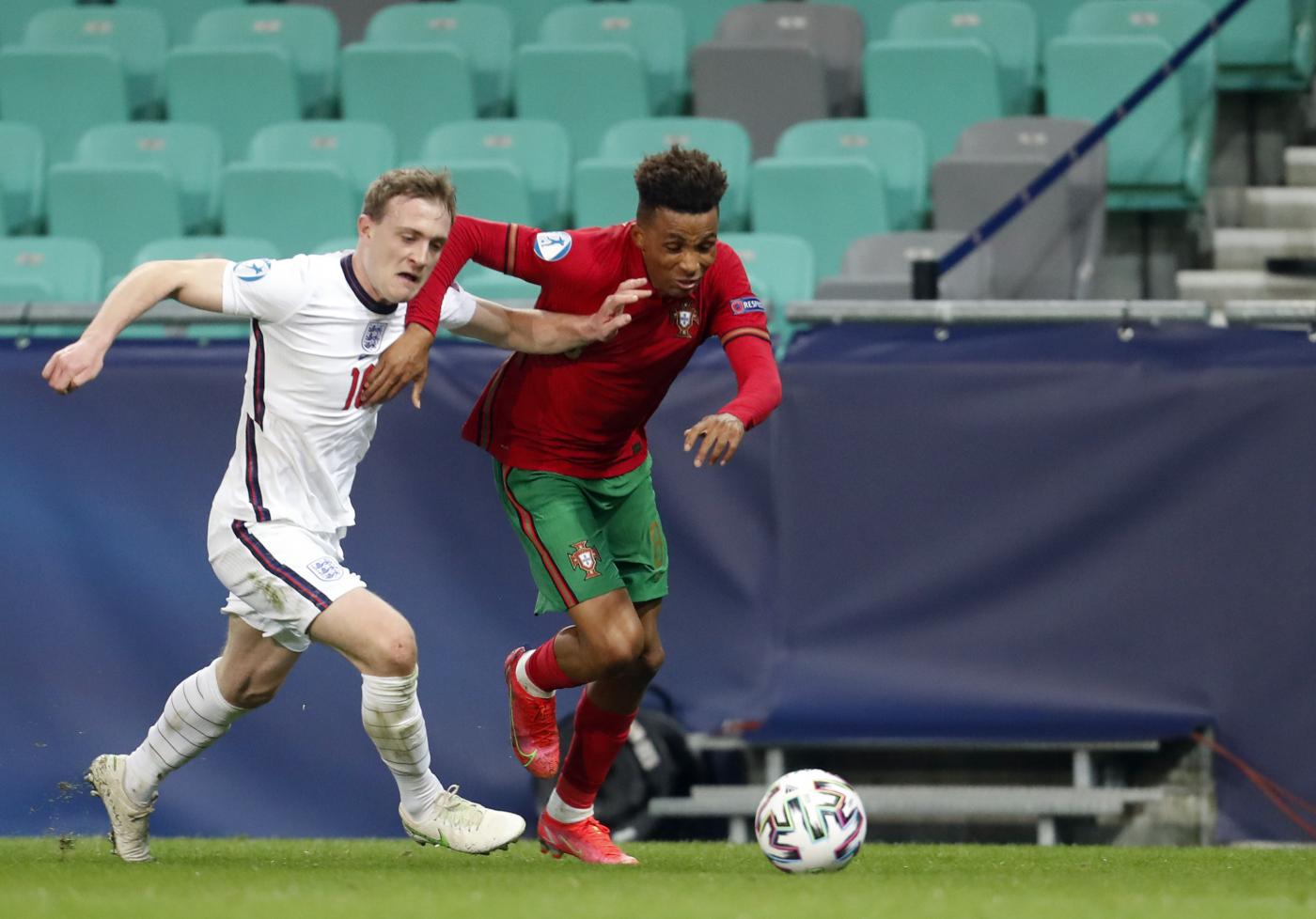 Gedson Fernandes in azione con il Portogallo