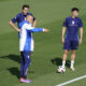 SPALLETTI IN CAMPO CON LA NAZIONALE ITALIANA