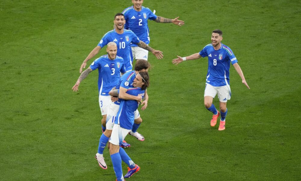 Italia Albania Euro 2024 tabellino gol Barella festeggiamenti