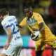 Caleb Okoli contro l'Inter