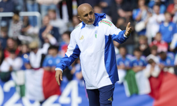 Spalletti in primo piano