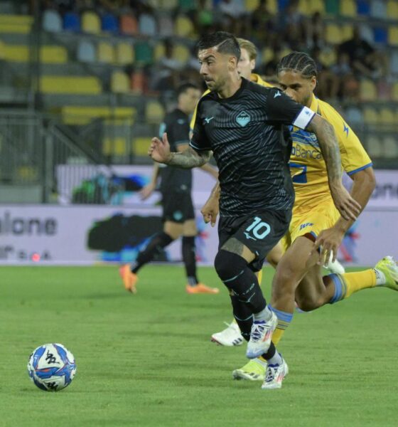 Zaccagni in azione contro il Frosinone