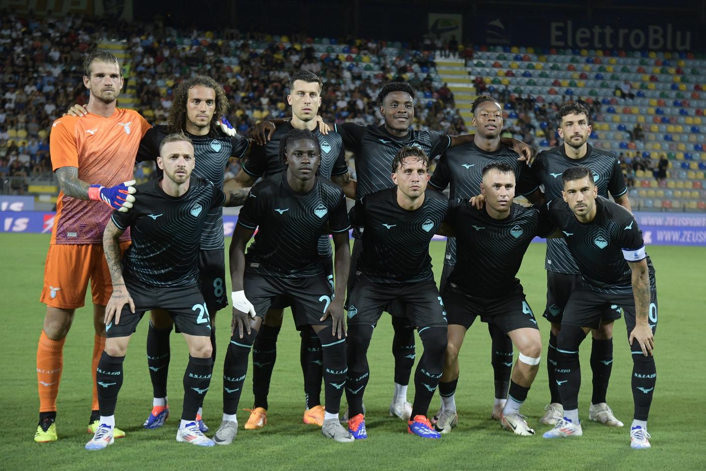 Foto di gruppo per la Lazio