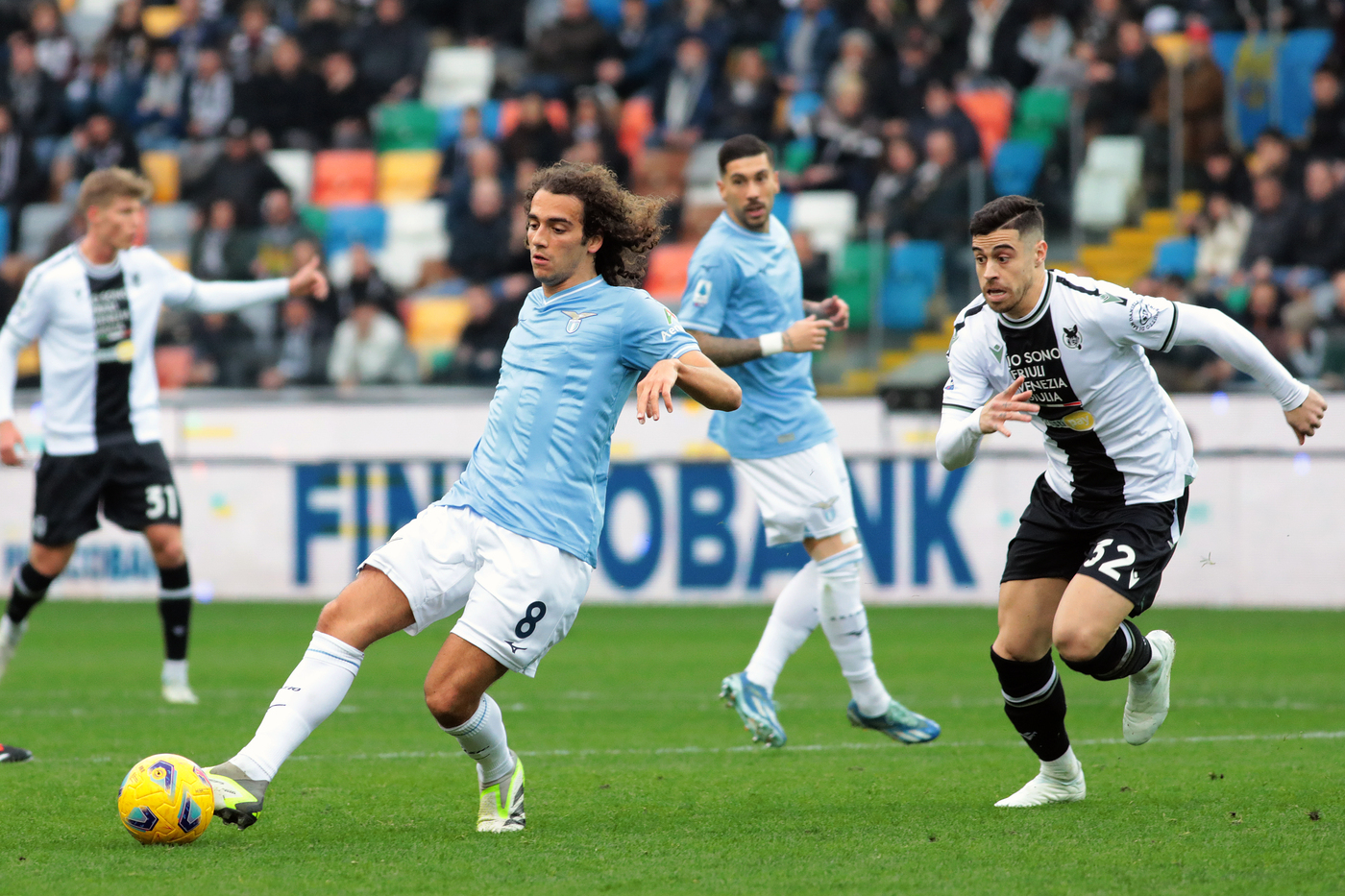 Guendouzi e Zaccagni contro l'Udinese