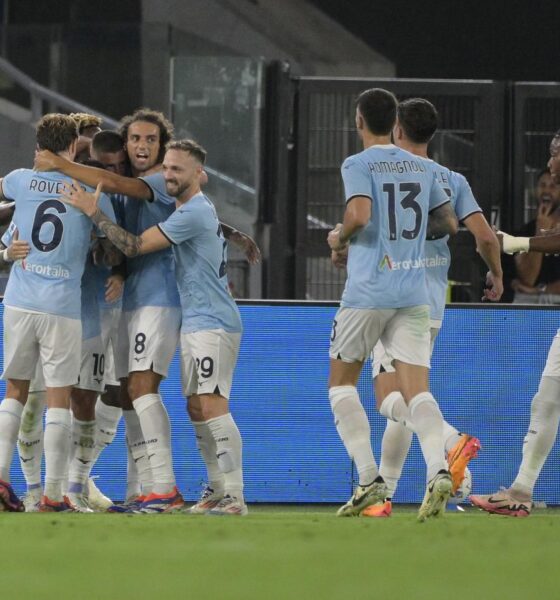 Foto di squadra della Lazio