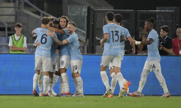 Foto di squadra della Lazio