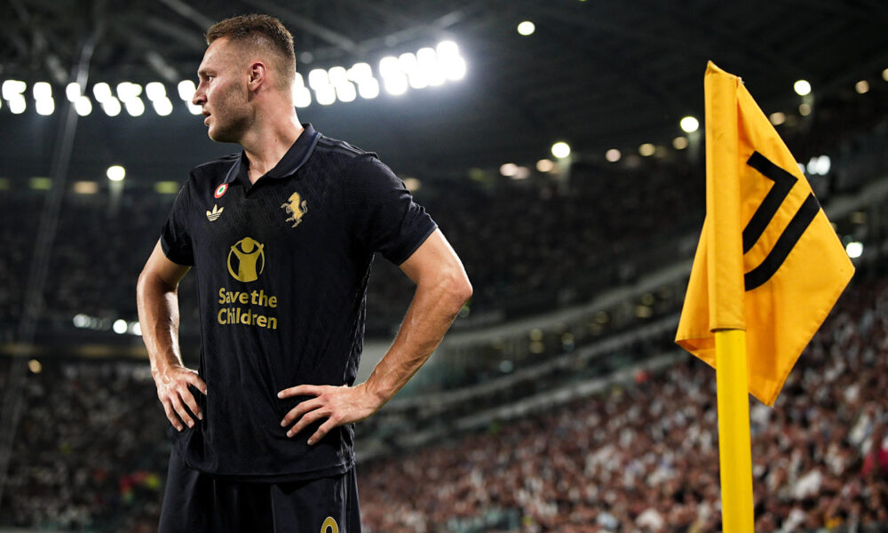 Teun Koopmeiners con la maglia della Juventus