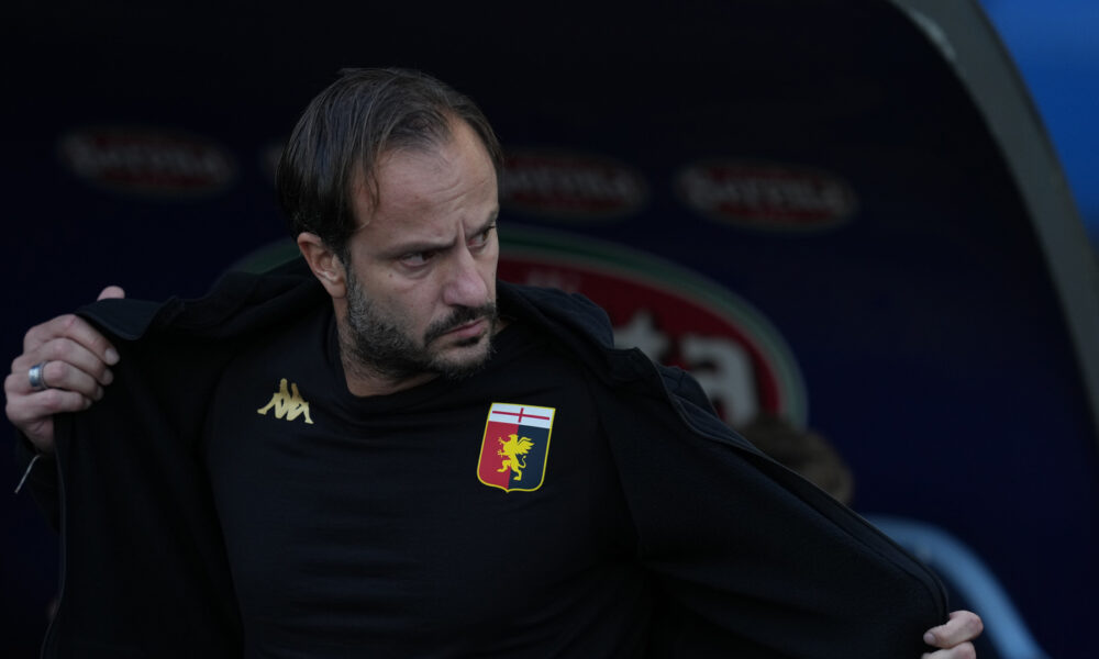 Gilardino in panchina contro la Lazio