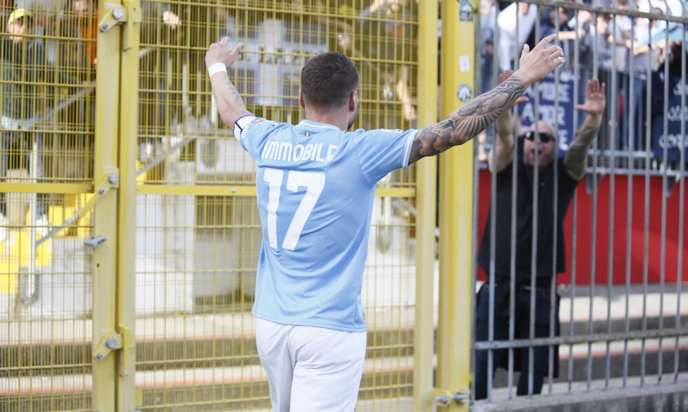 Ciro Immobile ai tempi della Lazio