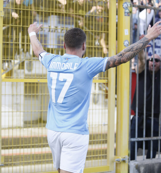 Ciro Immobile ai tempi della Lazio