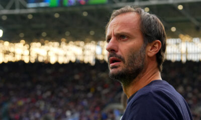 Alberto Gilardino sulla panchina del Genoa