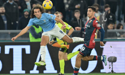 Guendouzi in azione contro il Genoa