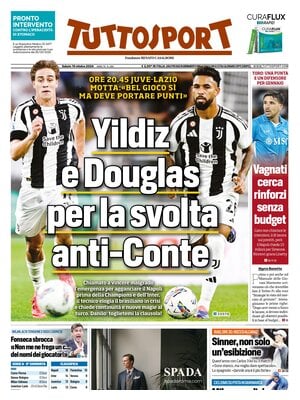 Prima pagina Tuttosport (19 ottobre 2024)