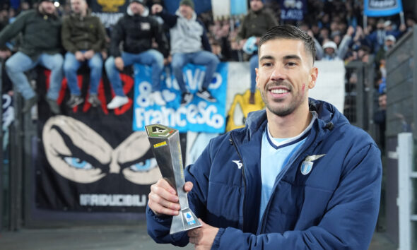 Zaccagni con la Lazio, Serie A 2025