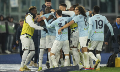 I giocatori della Lazio