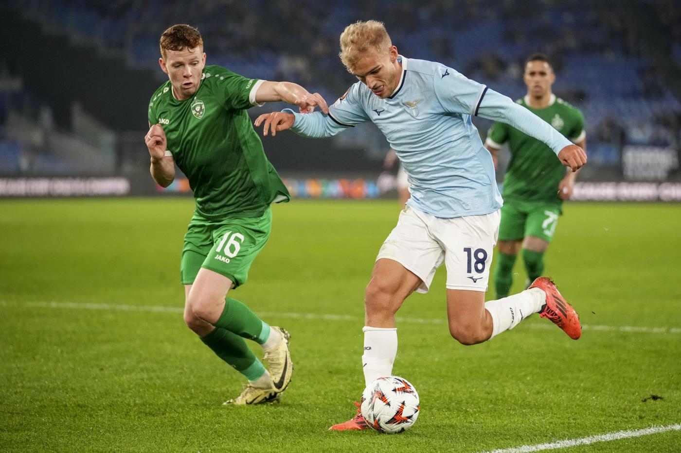 Isaksen contro il Ludogorets