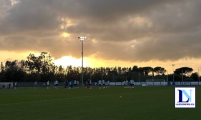 Allenamento a Formello alla vigilia di Lazio-Ludogorets