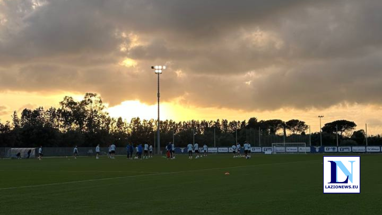 Allenamento a Formello alla vigilia di Lazio-Ludogorets