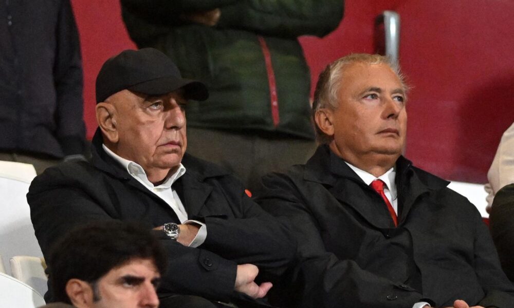 Bianchessi e Galliani in tribuna con il Monza