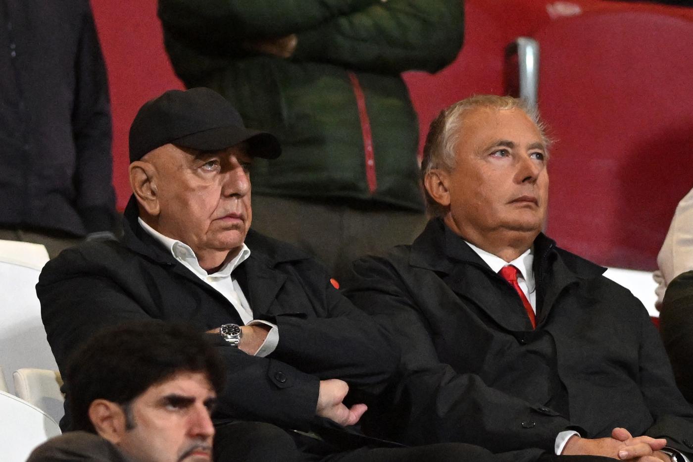 Bianchessi e Galliani in tribuna con il Monza