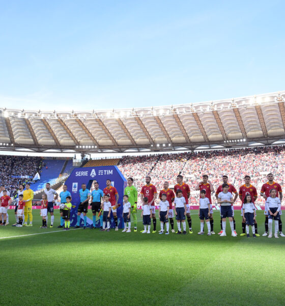 Roma e Lazio in campo per il Derby