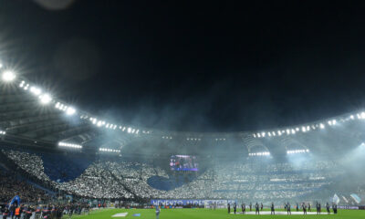 I tifosi della Lazio contro il Bayern Monaco, Champions League 2024