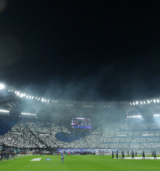 I tifosi della Lazio contro il Bayern Monaco, Champions League 2024