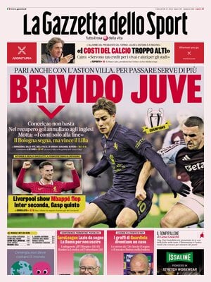 Prima pagina La Gazzetta dello Sport (28 novembre 2024)