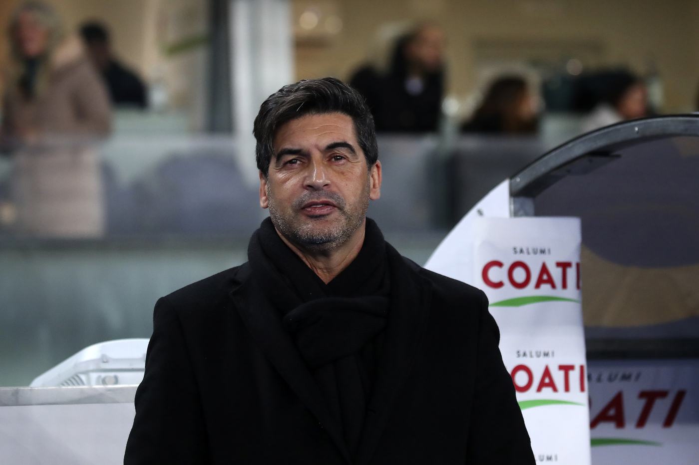 Paulo Fonseca sulla panchina del Milan