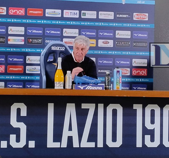 Gasperini in conferenza stampa