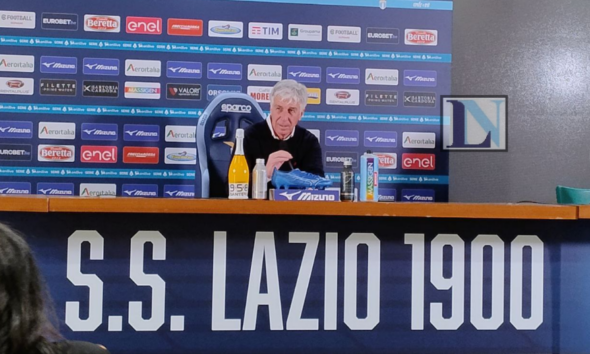 Gasperini in conferenza stampa