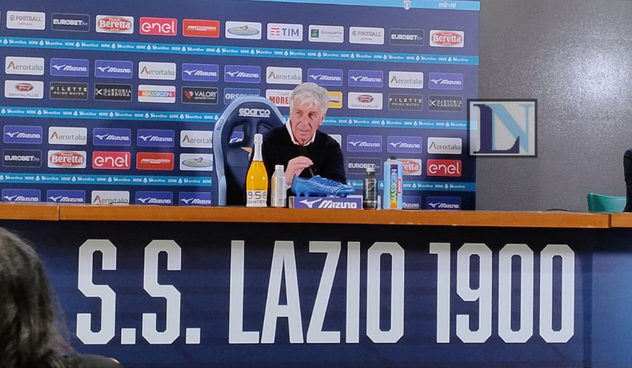 Gasperini in conferenza stampa