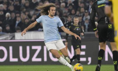 Guendouzi in azione in Lazio-Atalanta, Serie A 2024/25.