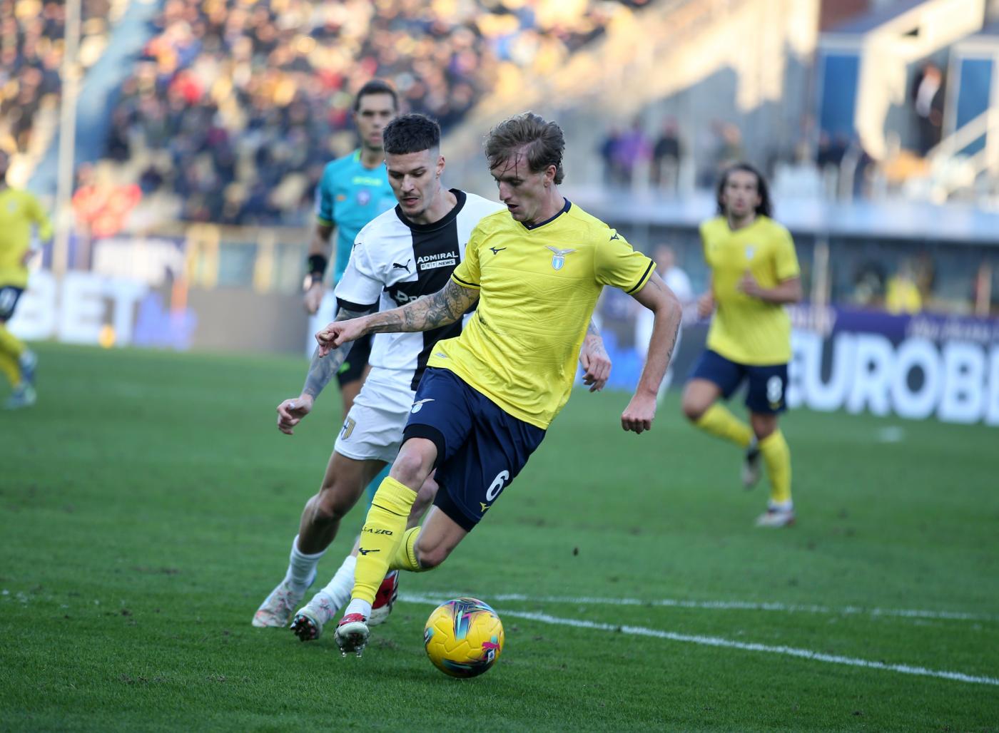 Rovella in azione a Parma.