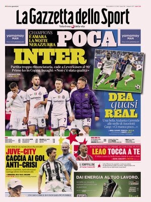 Prima pagina La Gazzetta dello Sport (11 dicembre 2024)