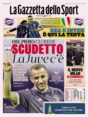 Prima pagina La Gazzetta dello Sport (28 dicembre 2024)