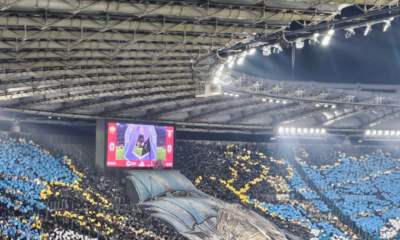 Coreografia Lazio - Roma Lazio