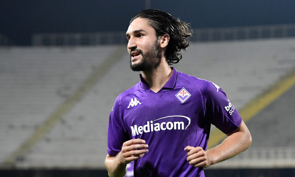 Adli in campo con la Fiorentina