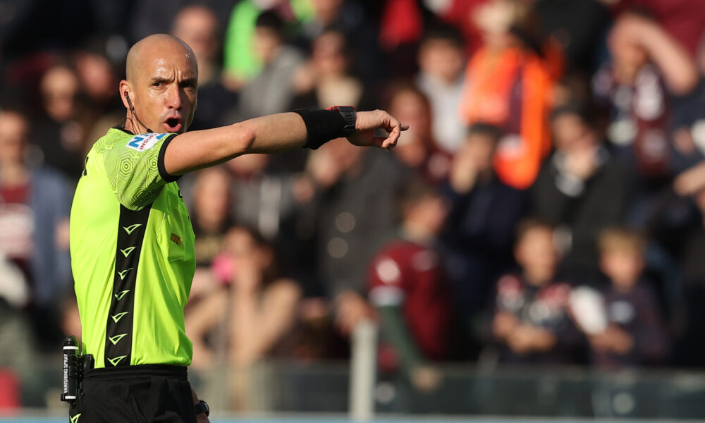 Arbitro Fabbri Verona Lazio designazione arbitrale Serie A 2024 2025