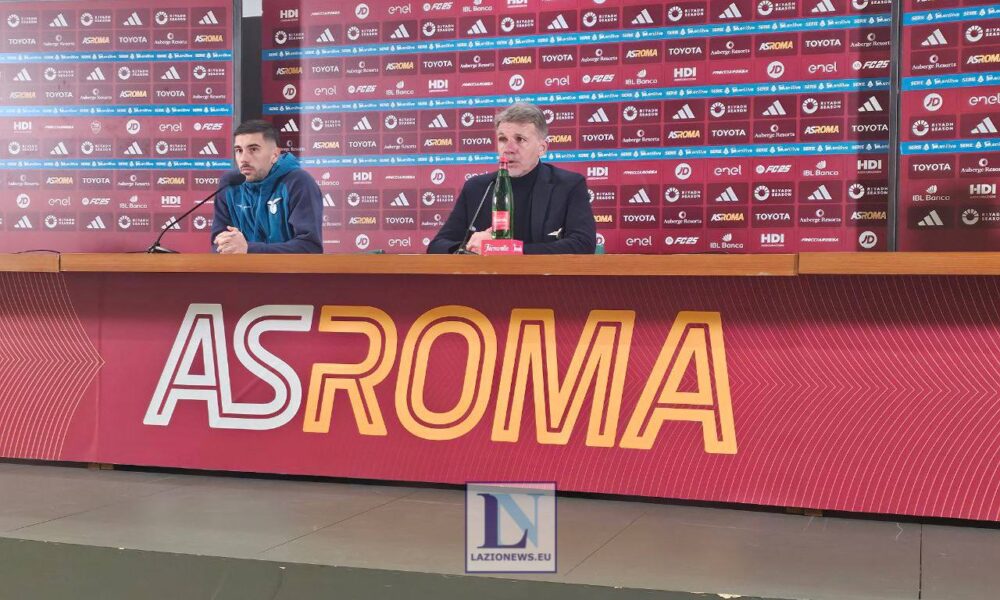 Baroni conferenza roma lazio derby 5 gennaio 2025