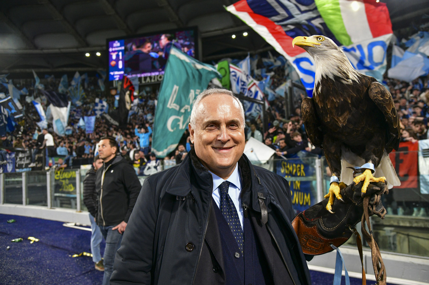 Caso falconiere Juan Bernabe dichiarazioni Lotito cicciolina Lazio Aquila Olimpia